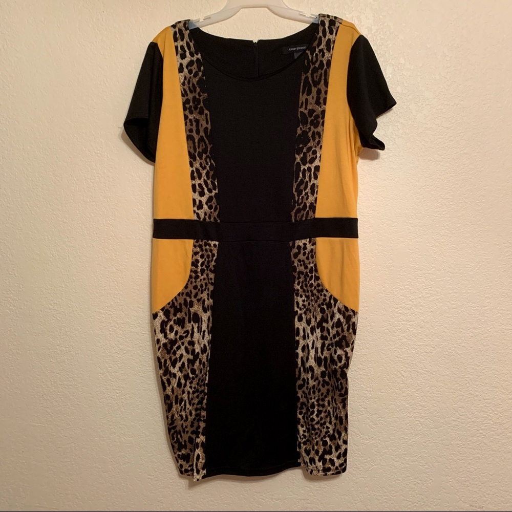 Ashley Stewart💚 Leopard print dress